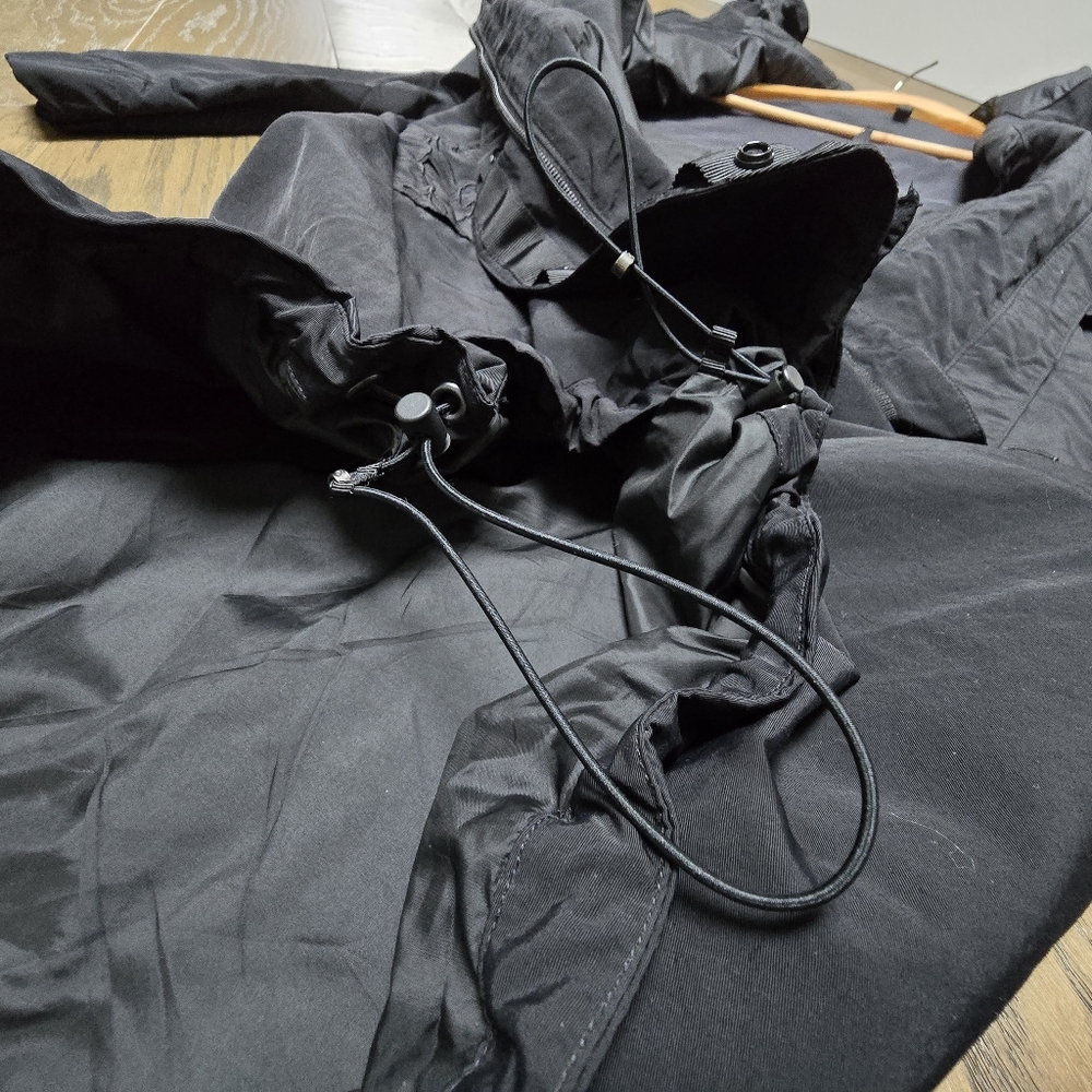 Lululemon Graced With Lace Long Utility Jacket in Black - Picture 13 of 14